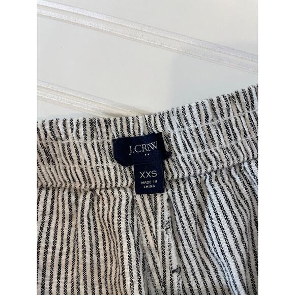 J. Crew & BCX Yellow Pom Pom Bacona Top & Striped Shorts Bundle Size XXS - Picture 8 of 9